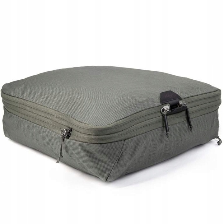 Peak Design, Органайзер за багаж / Packing Cube от устойчив текстил, съвместим с Travel Line, регулируем с цип, BPC-M-SG-1 Medium, Sage, M
