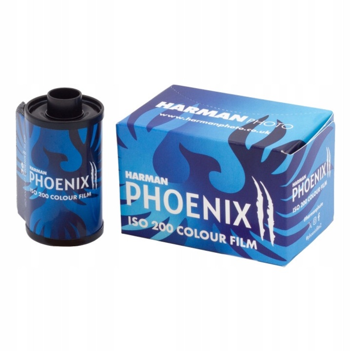 HARMAN PHOENIX II 200 színes fotófilm, ISO 200, C41, színes, 135/36