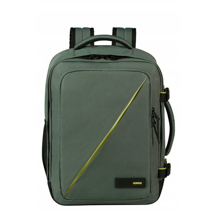 Раница American Tourister Take2Cabin MS, 26.5 л, тъмнозелена, 40x30x20 см
