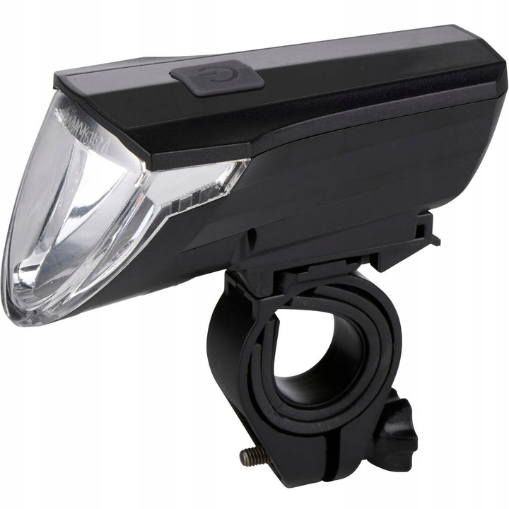 Dunlop LED USB-C kerékpár első lámpa, 3 mód, fehér, 8x3.2x7cm