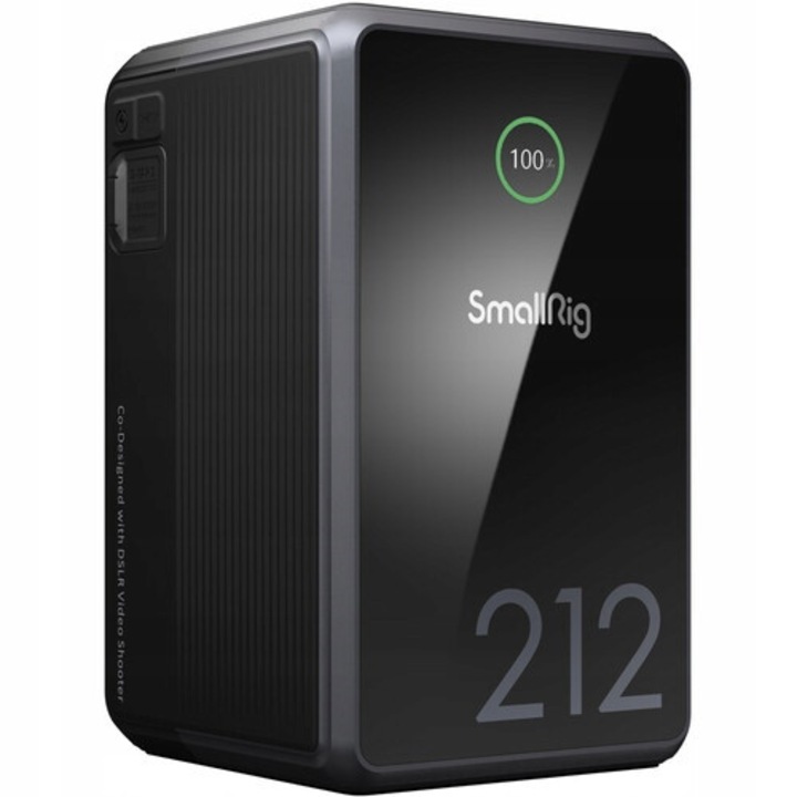 Baterie SmallRig VB212 Mini V-Mount 212Wh ultracompacta negru