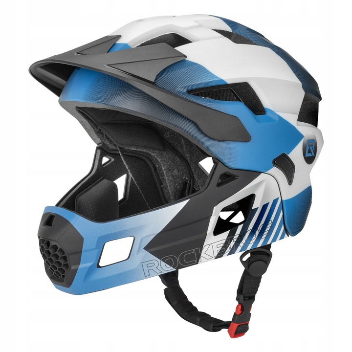 Детска каска за велосипед Rockbros TT-32, 2 в 1, многоцветна, размер M 54-58см