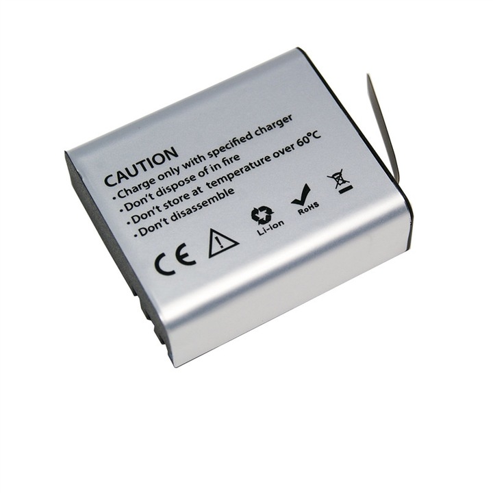 Батерия Eken 1350mAh за спортни камери 33x29.7x10.4mm комплект 2 броя