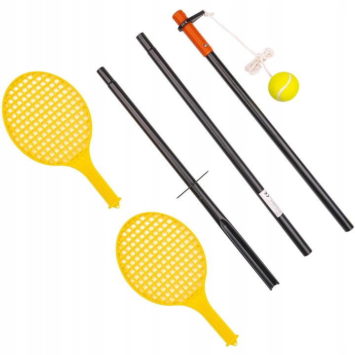 Set tenis teren, Enero Toys, junior, portabil, 145cm