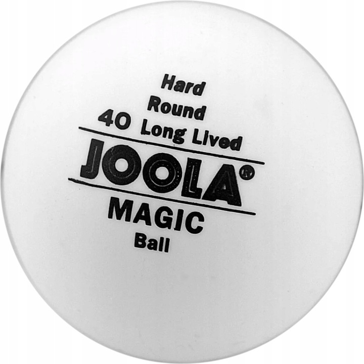 JOOLA, Asztalitenisz (ping-pong) labdakészlet ABS-ből – 72 db, fehér, 40 mm