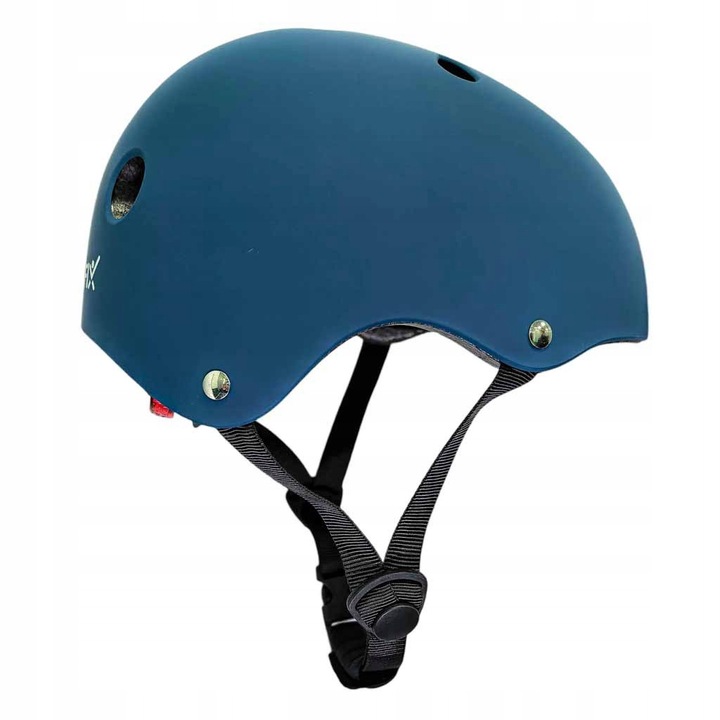 Ikonka Trike Fix LED állítható gyermek kerékpáros sisak, kék, S 48x54cm