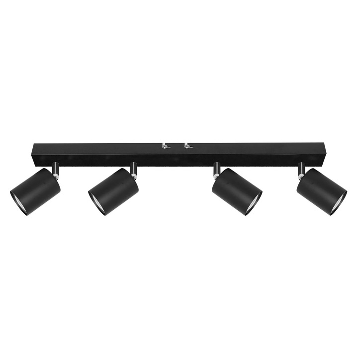 LED Спот Adviti DOA 4x50W черен 56x6x2.5cm