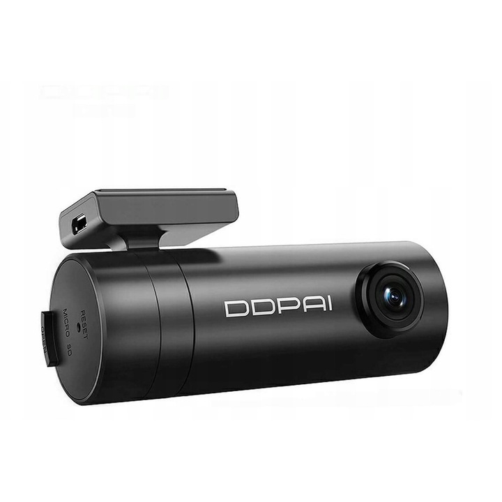 DDPAI Mini Full HD 1080p WiFi autós kamera, forgatható, fekete 7x4cm
