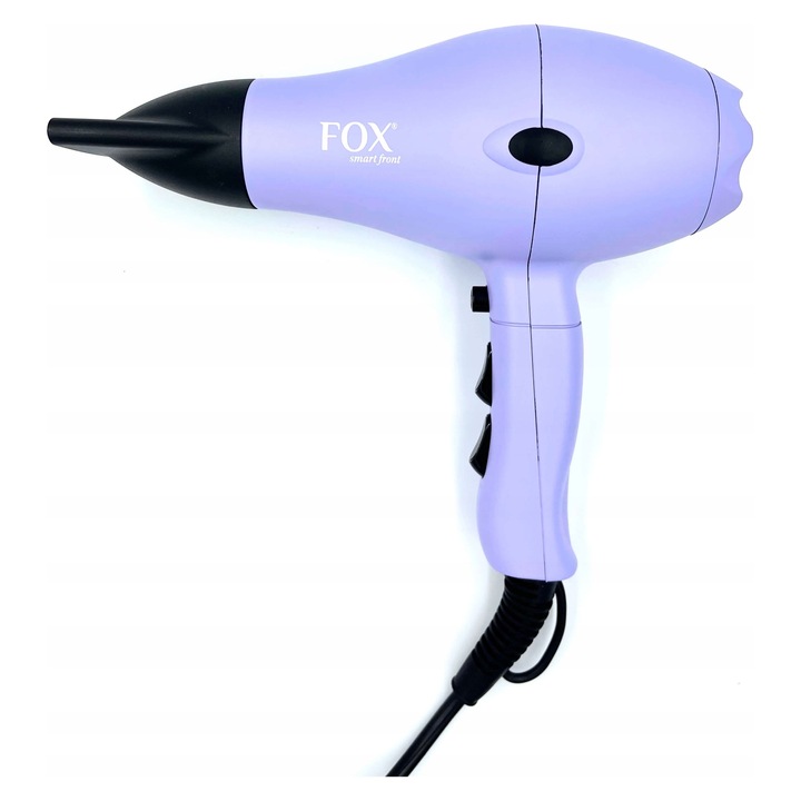 Fox Smart Lily hajszárító, 2100W, ionizálás, lila, kompakt