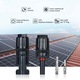 Conectori MC4 pentru panouri solare set 10 perechi rezistenta UV IP67