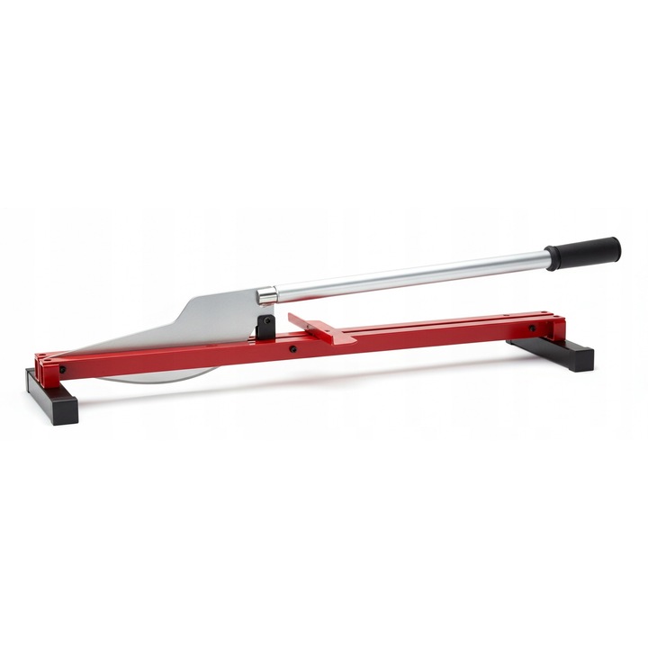 Taietor panouri Parkside 210 mm, cutter manual, fara praf si zgomot, taiere precisa 90° cu limitator, rosu/argintiu, 1 buc