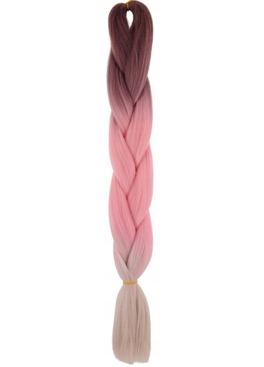 Par sintetic drept Bellezza Hair ombre 120cm mat 100g