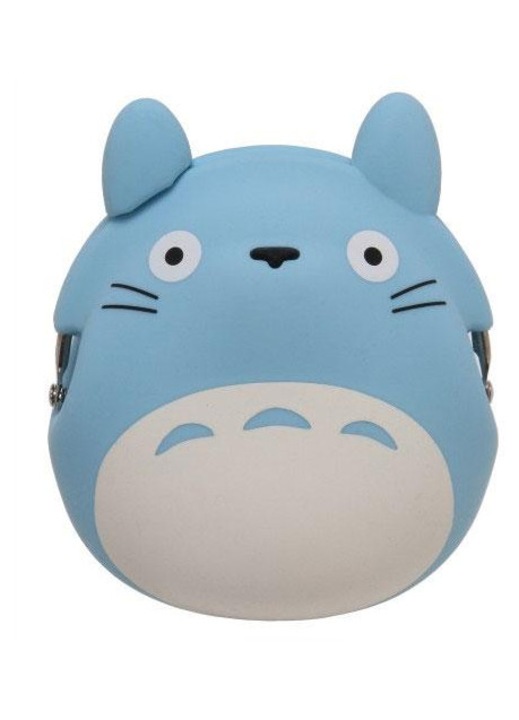 Benelic, szilikon érmetárca, Studio Ghibli Totoro licenszelt motívummal, kék, 9 cm