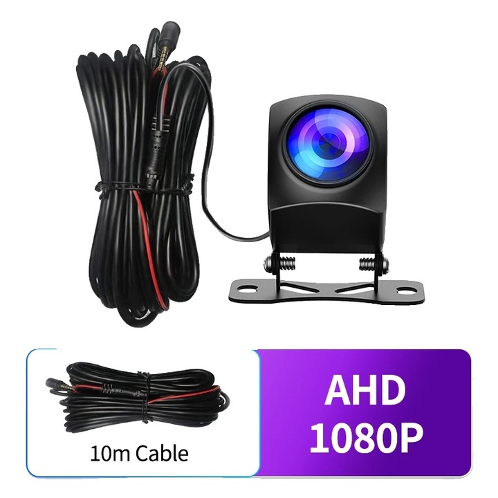 Autó tolatókamera 1080P 170 fokos szög 10m kábel