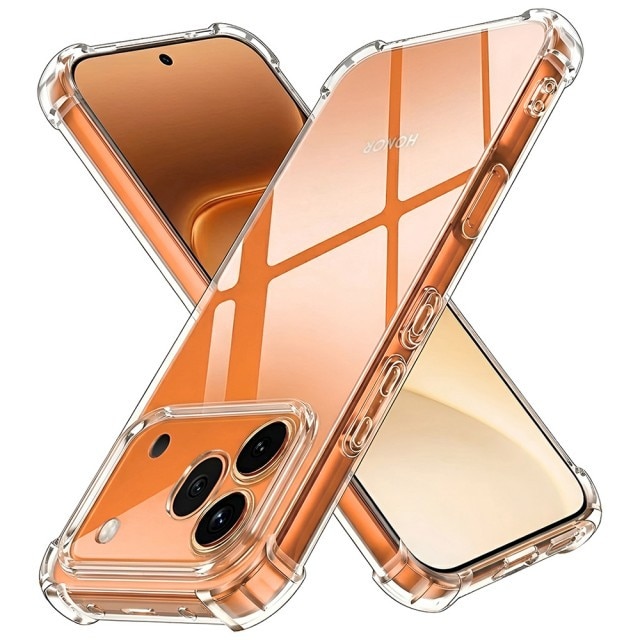 Husa Upzz® Shock Armor Compatibila Cu HONOR 600 PRO, Protectie Sporita, Silicon, Transparenta