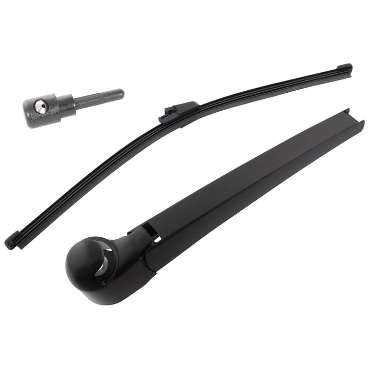 Set stergator spate Modacar, brat si lama, duza, negru, 345mm