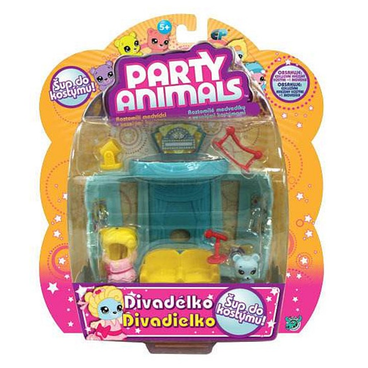 Комплект фигурки EPEE Party Animals 2 с аксесоари многоцветен