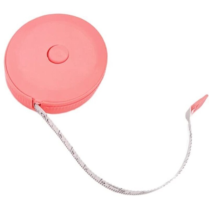 Ruleta croitorie 150cm duala scara, plastic moale, retractabila