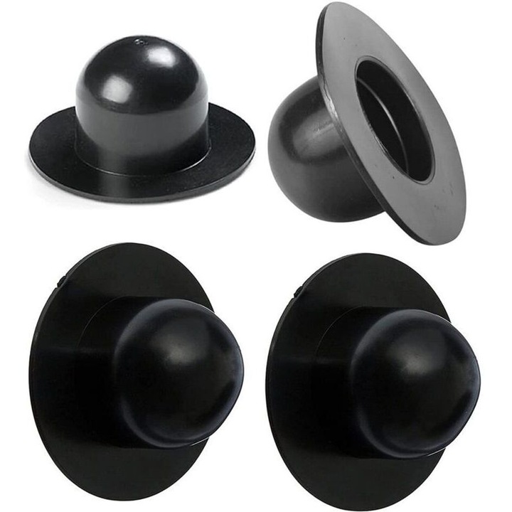 Set 4 dopuri universale filtru piscina plastic, compatibil Intex Bestway, 530x1000 gph