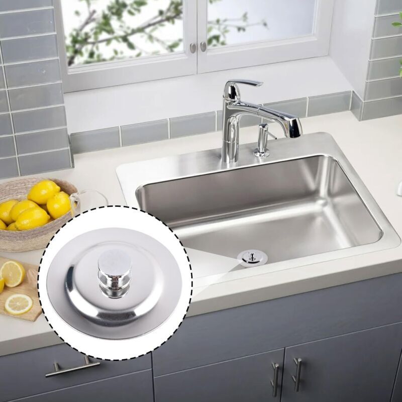 Dop cada si chiuveta inox universal 42x44mm alb - eMAG.ro