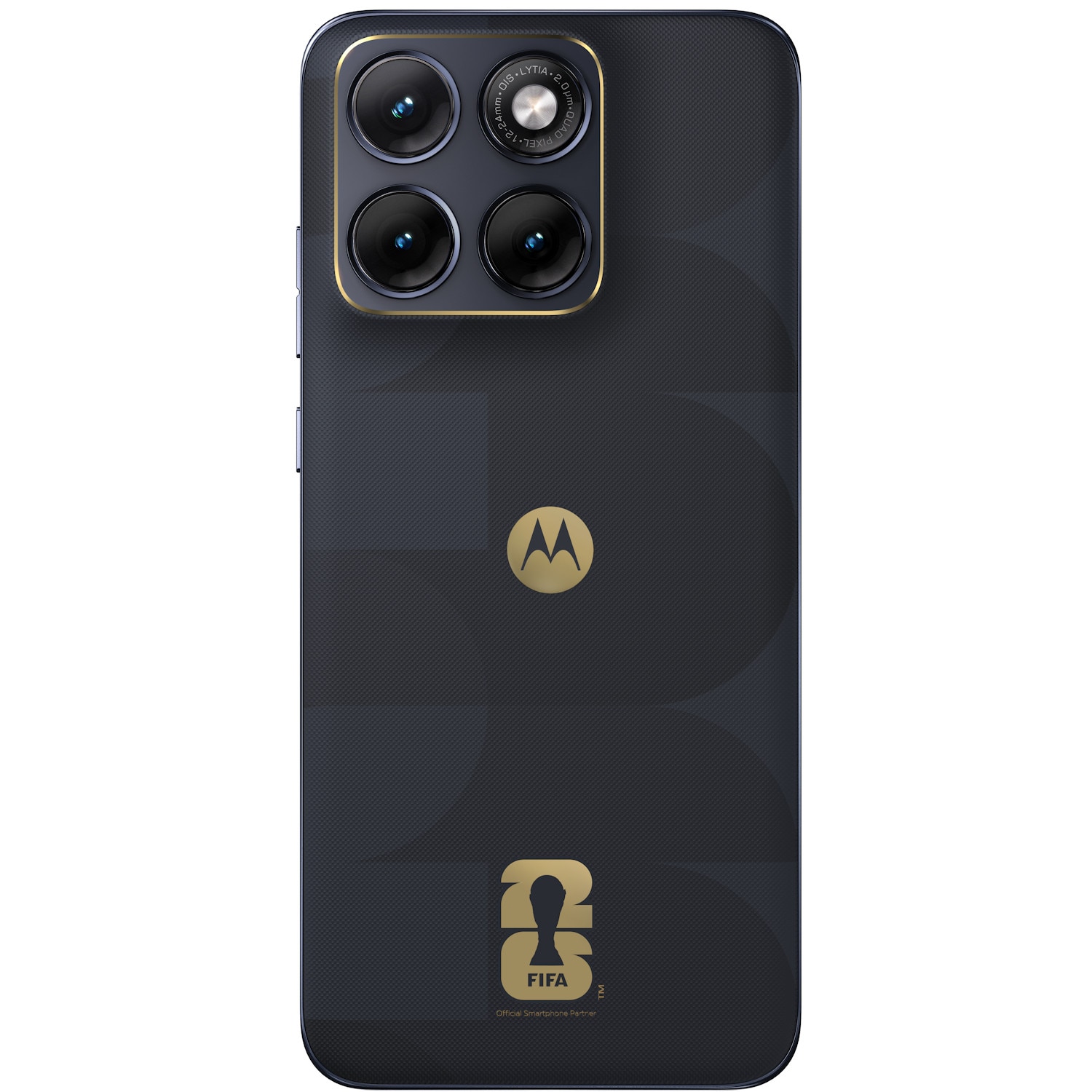 Motorola edge 70 fusion FIFA edition, 256GB, 8GB RAM, 5G, PANTONE Silhouette (black) + moto buds bass [2]