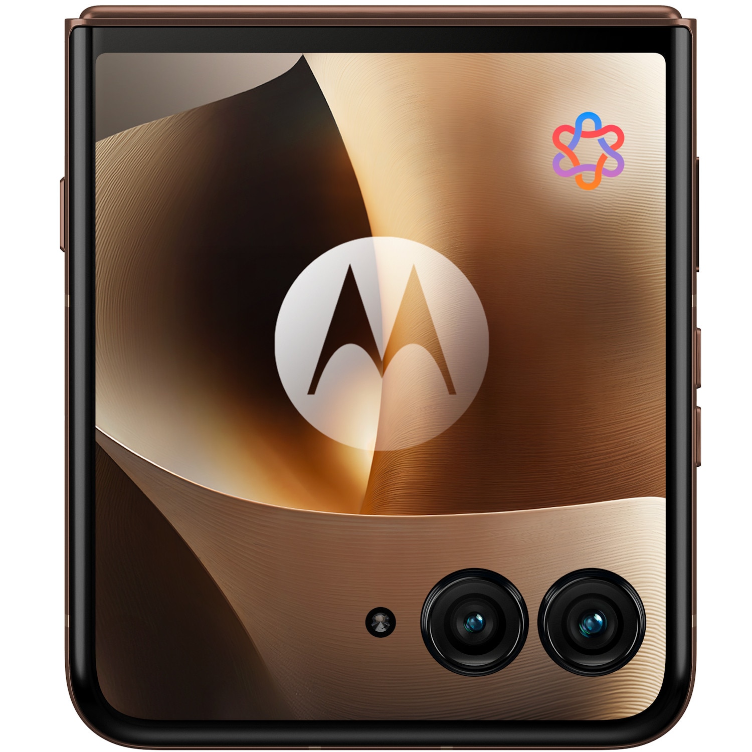 Telefon mobil Motorola razr 70 ultra, 512GB, 16GB RAM, 5G, PANTONE Cocoa