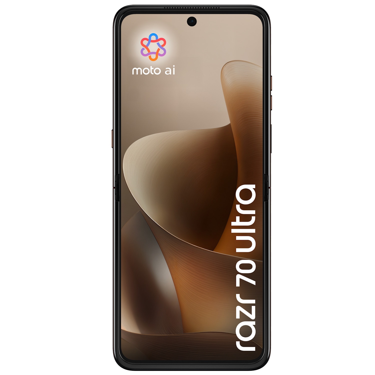 Telefon mobil Motorola razr 70 ultra, 512GB, 16GB RAM, 5G, PANTONE Cocoa