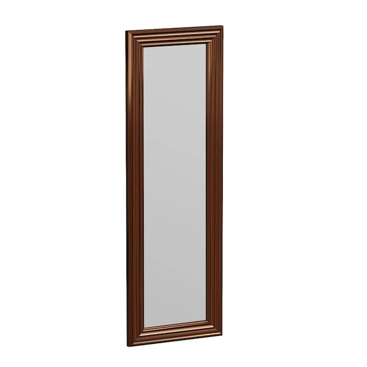 Karll függőleges fali tükör, bronz, 100% MDF, 30x90 cm
