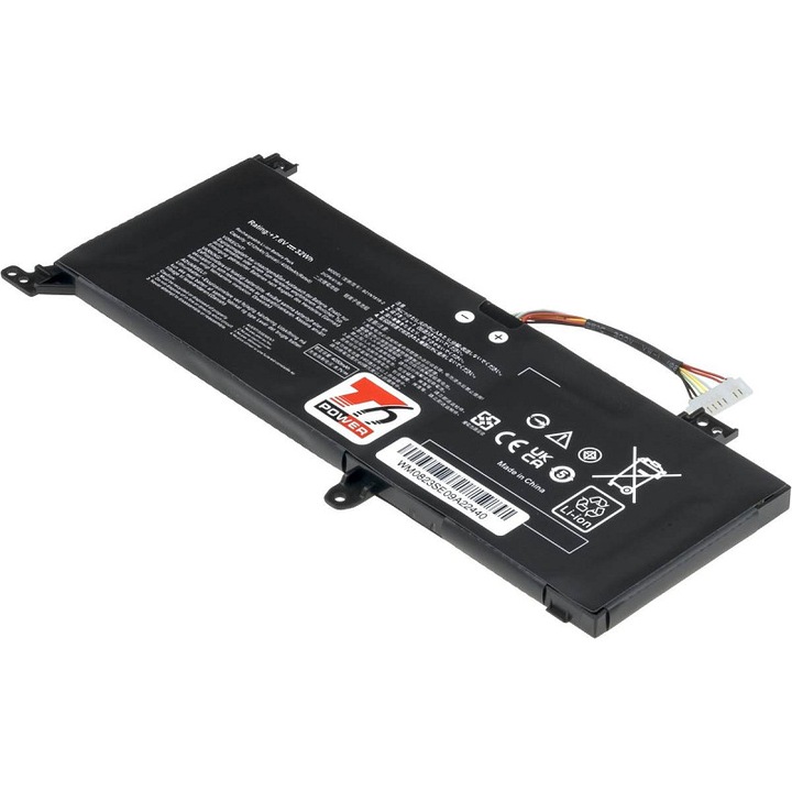 Baterie laptop T6 POWER B21N1818, Li-pol 4212 mAh (32 Wh), 7.6 V, 2 celule, Negru, Compatibil cu Asus VivoBook A409/X409/X509/A509/X545