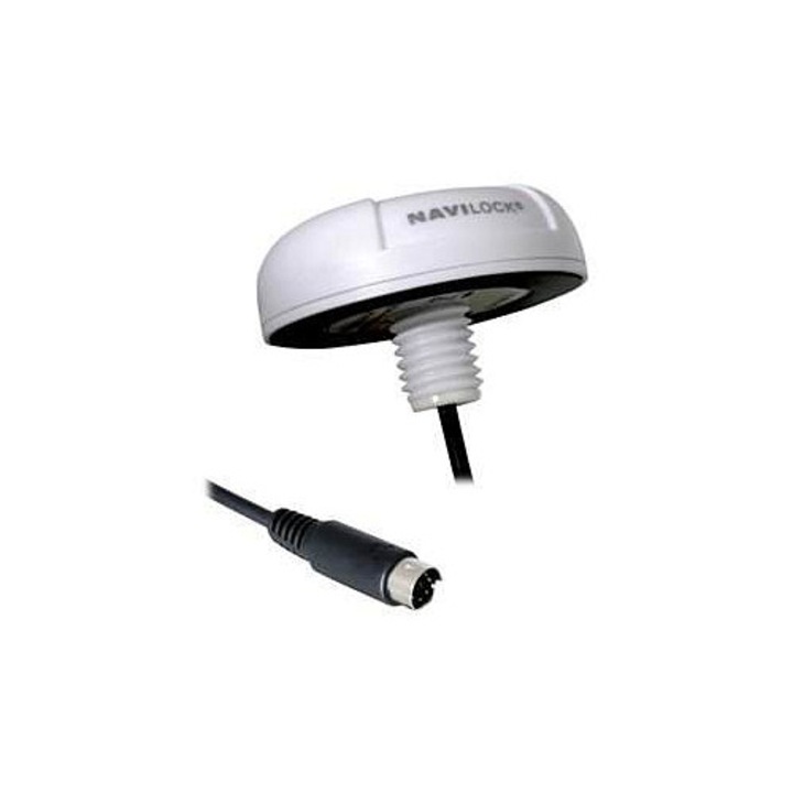 Modul receptor GPS Delock NL-622MP, antena cu cablu si conector 5 pini, Alb