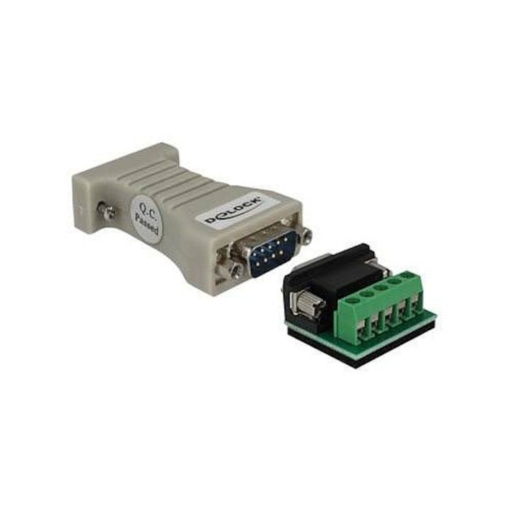 Delock RS-232 – RS-422/485 adapter, bézs DB9
