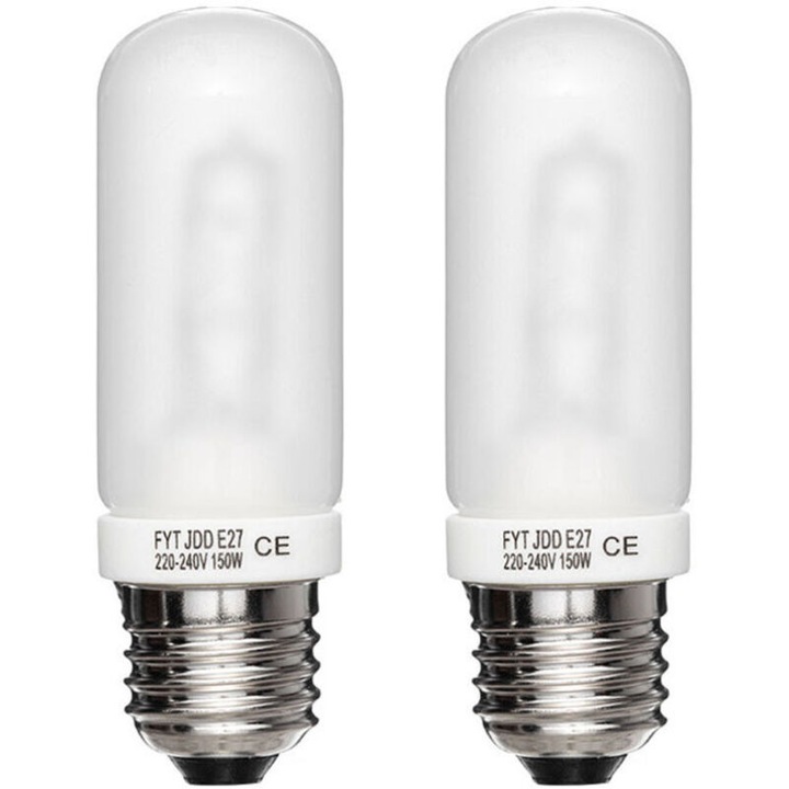 Bec halogén 150W 3700K E27 100x27x27mm szett 2 db