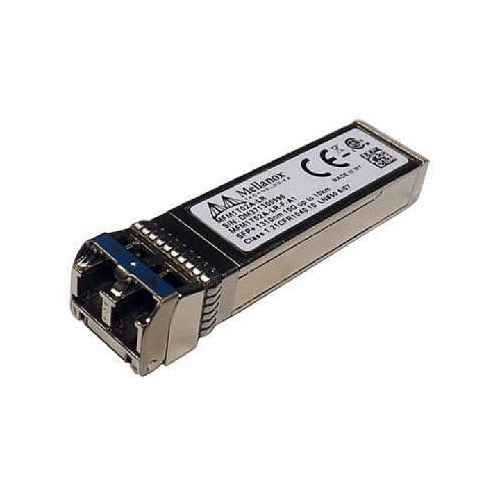 Transceiver SFP+ / modul SFP+ NVIDIA 10GBase-LR, single-mode 1310nm, SFP+ la SFP+, argintiu