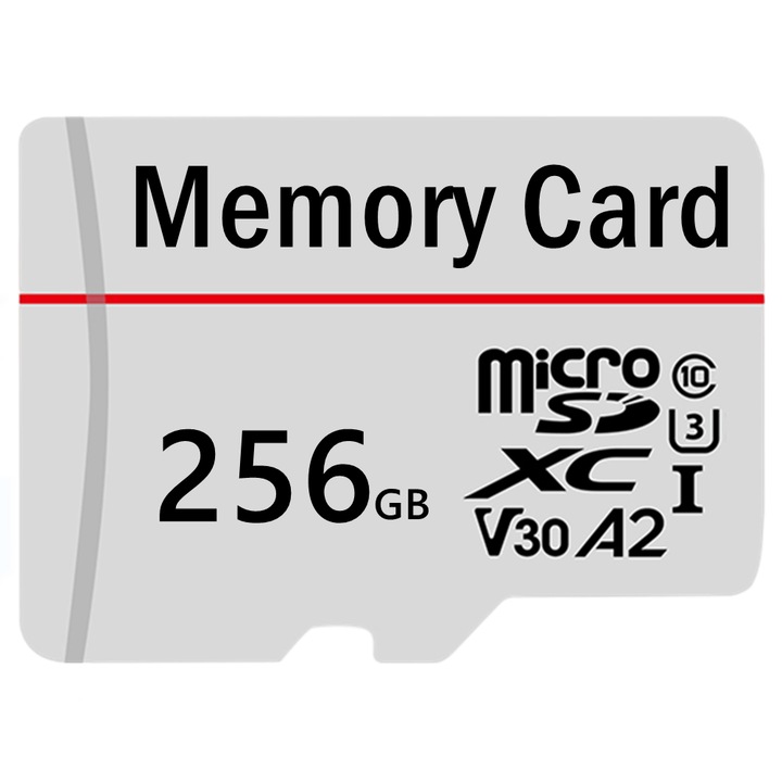 Card memorie microSDXC 256GB, viteza pana la 100 Mb/s, compatibil smartphone-uri, tablete, drone, camere sport, camere de bord si gamepad-uri