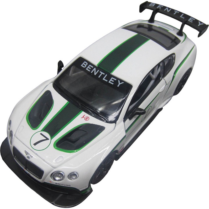 Modell fém Bentley Continental GT3 Sparkys 20x9x9cm többszínű