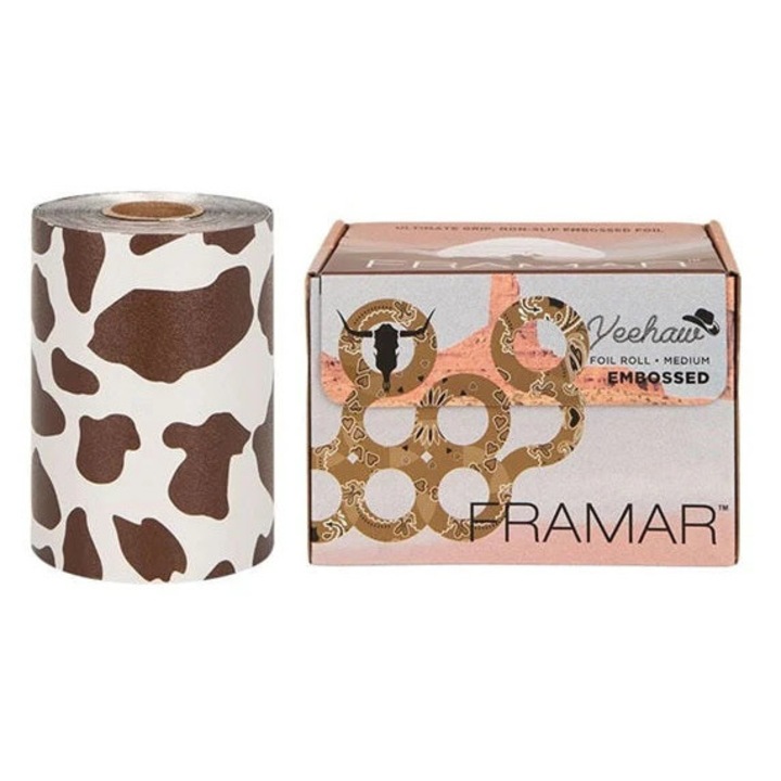 Framar Yeehaw – Rola Profesionala de Folie din Aluminiu Embosata pentru Suvite, 97 m