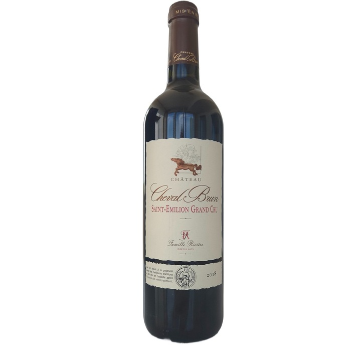 Vin Rosu Sec Chateau Cheval Brun Saint Emilion Grand Cru, Sec, 0.75l