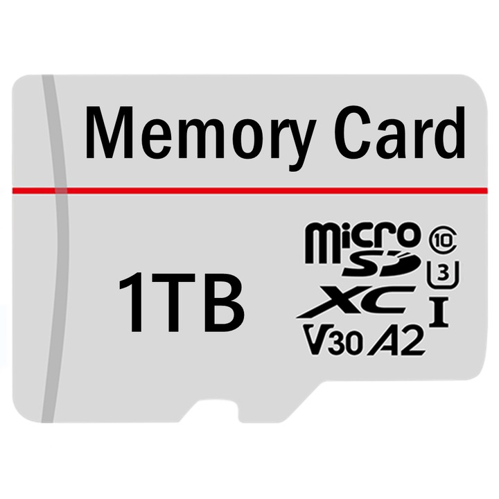 1TB microSDXC UHS-I memóriakártya, max. 100 Mb/s sebesség, USB 3.0, adapter mellékelve, kompatibilis minden okostelefonnal, drónnal, autós kamerával és játékkonzollal