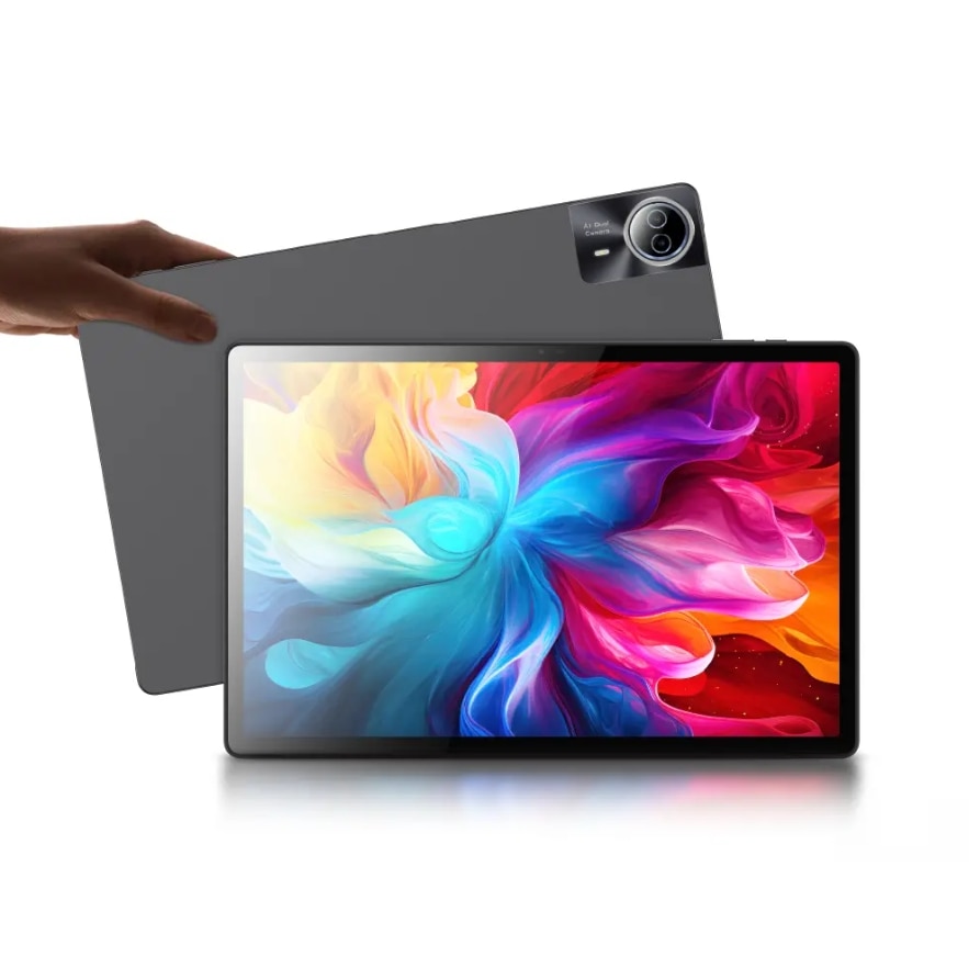 Tableta Hannspree Mercury, Procesor Mediatek MTK8786 Octa-Core, Ecran 14.1", 6GB RAM, 128GB Flash, 13MP, Wi-Fi, Bluetooth, Android Negru