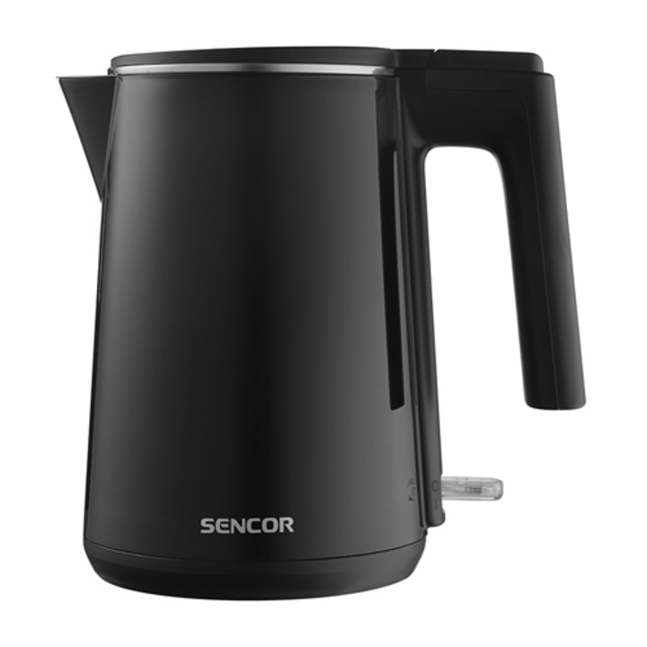 Sencor SWK0156BK vízforraló, 1 L, 1500 W, fekete