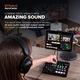 Sistem streaming live Roland AeroCaster VRC-01, безжична мултикамерна система за видео предавания на живо, хардуерен контрол и аудио интерфейс, съвместим с iPad и смартфон, стрийминг в YouTube/Facebook/Twitch, до 4 камери едновременно, преходни ефекти