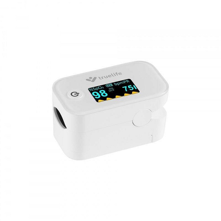 Oximetru pulsatil TrueLife X3, compact, alb, 62x37x32mm