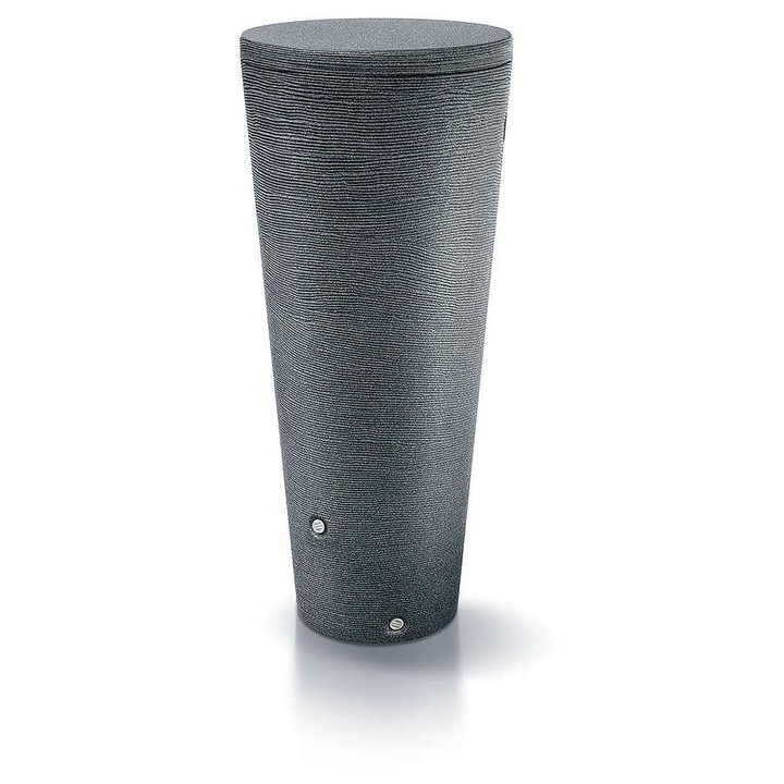 Prosperplast TUBO esővízgyűjtő hordó/tartály, műanyag, 57x57x132.5 cm, gránit, 210 l