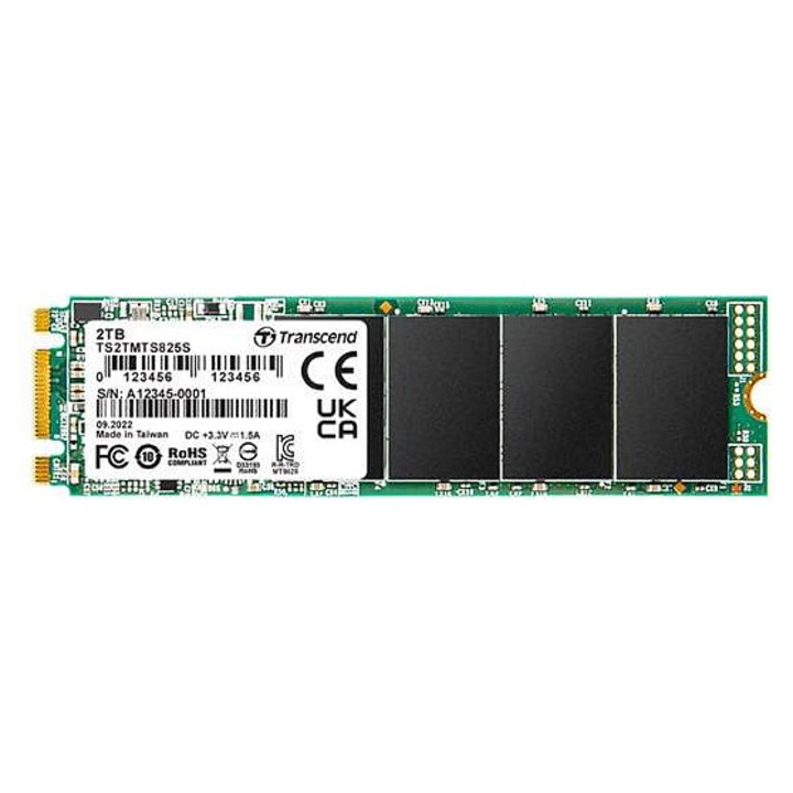 SSD M.2 Transcend 825S, SATA III 6Gb/s, TLC 3D NAND, M.2 2280, 500GB
