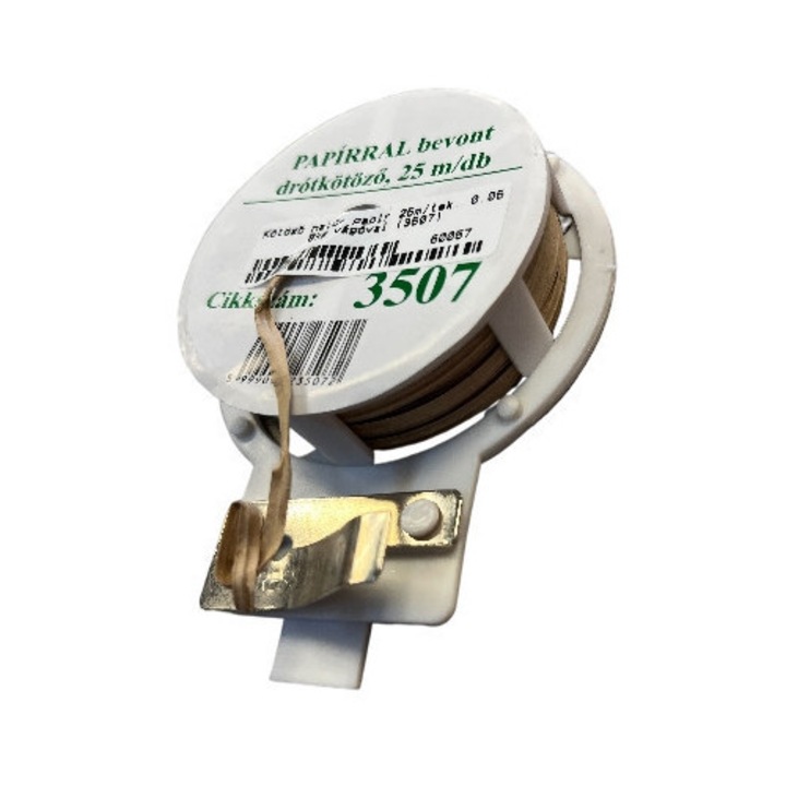 Kötöző natúr papír 25m/tek. 0.058kg vágóval