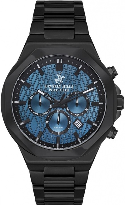 Ceas de mana pentru barbati BEVERLY HILLS BP3361X.690, cu design in culoarea bleumarin, perfect ca si cadou