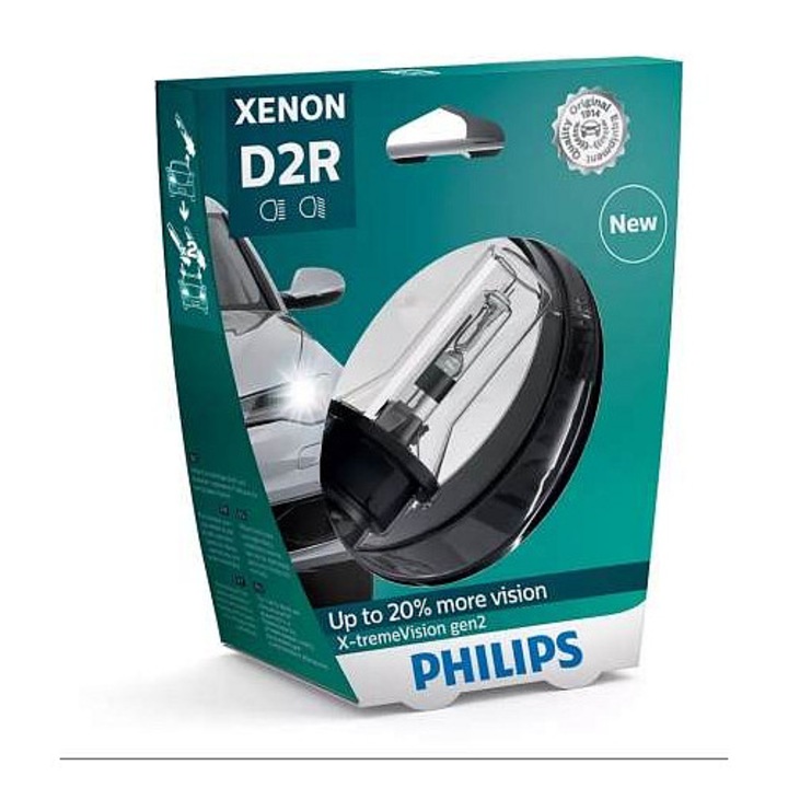 Ксенонова крушка Philips X-tremeVision 85V 35W 3200lm 4800K P32d-3 1бр