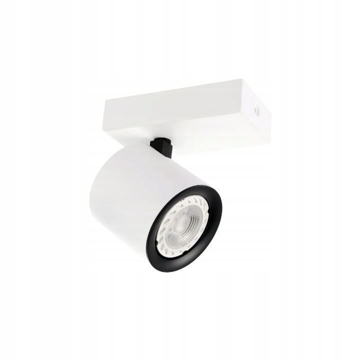 Lampa spot Italux KARLOTA alb-negru 7x11x10.5cm