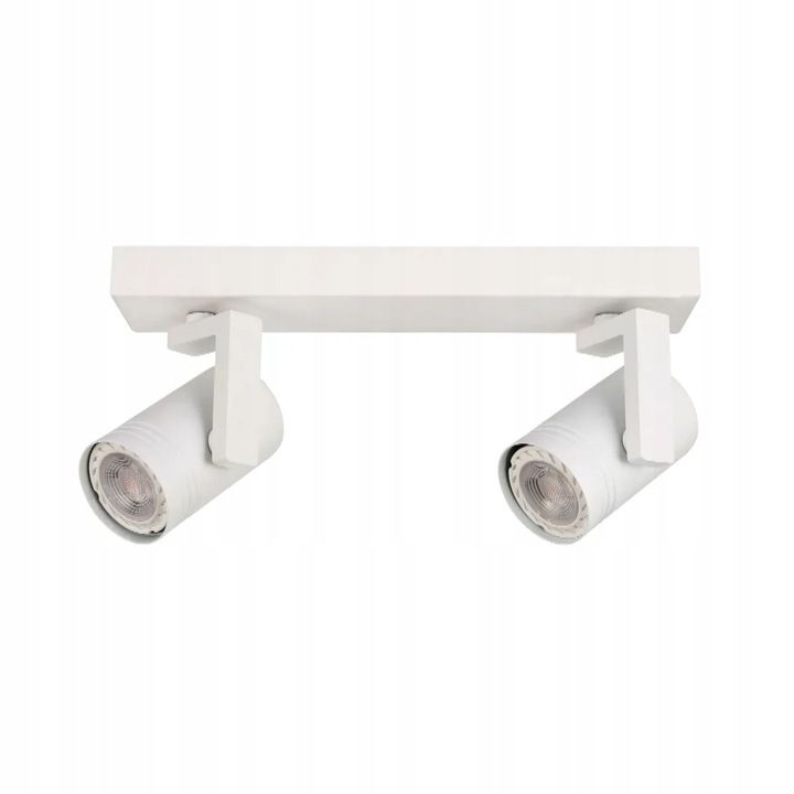 Lampa spot Italux SPIELA alb 7.5x28x12.5cm 2 surse luminoase