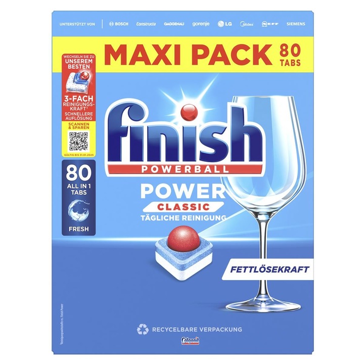 FINISH Spülmaschinentabs Power Classic